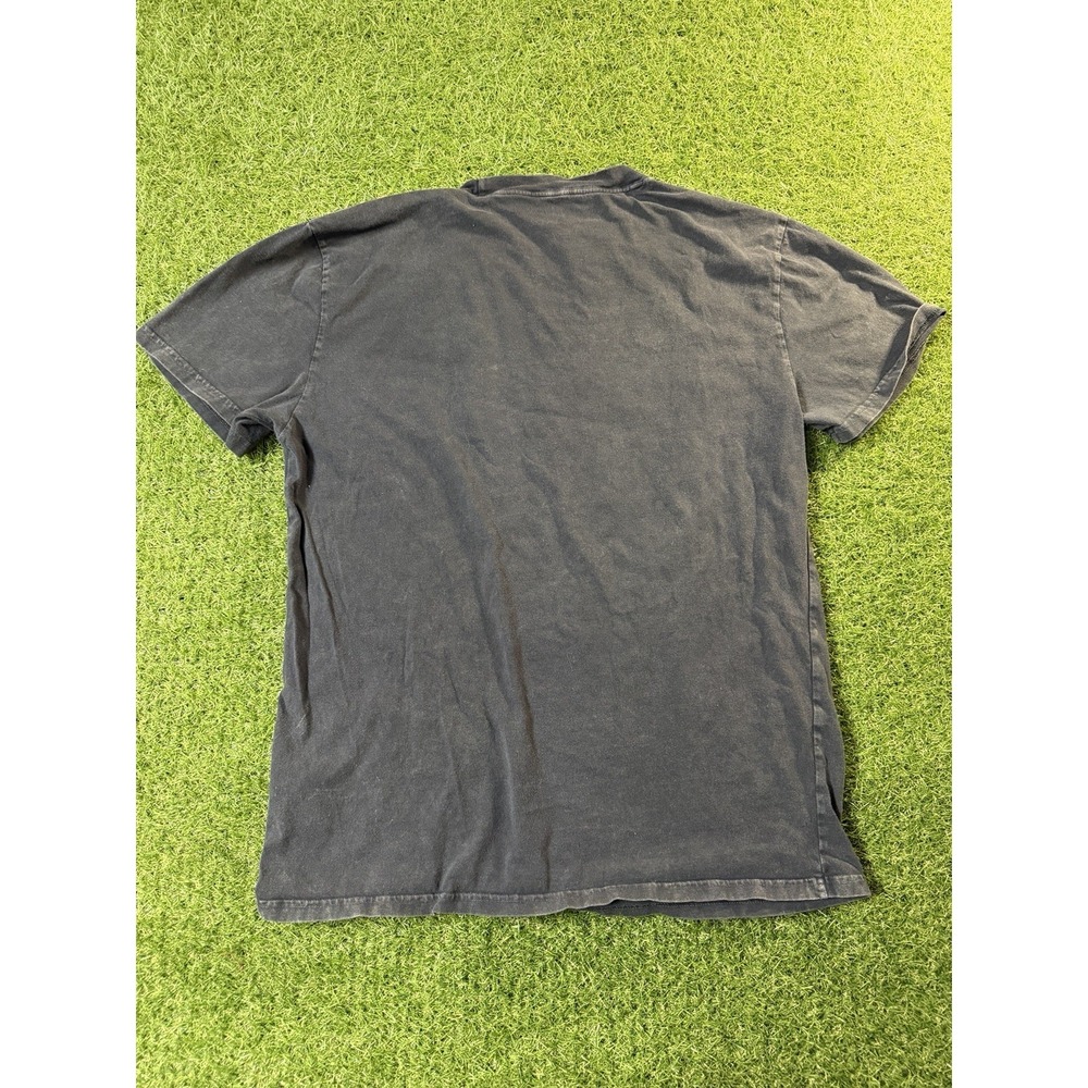 Hollister Blue 84 Organ Ducks Graphic T-Shirt Size Medium Black - Picture 4 of 4